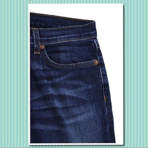 J Brand Blue Dark Wash Bootcut Jeans 28 - Picture 3 of 6